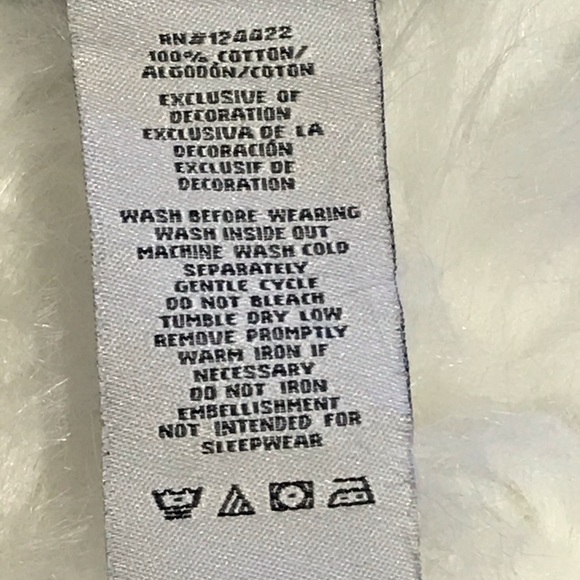 🌸DKNY 12M Girls Denim Dress Faux Leather Pockets - Picture 7 of 8